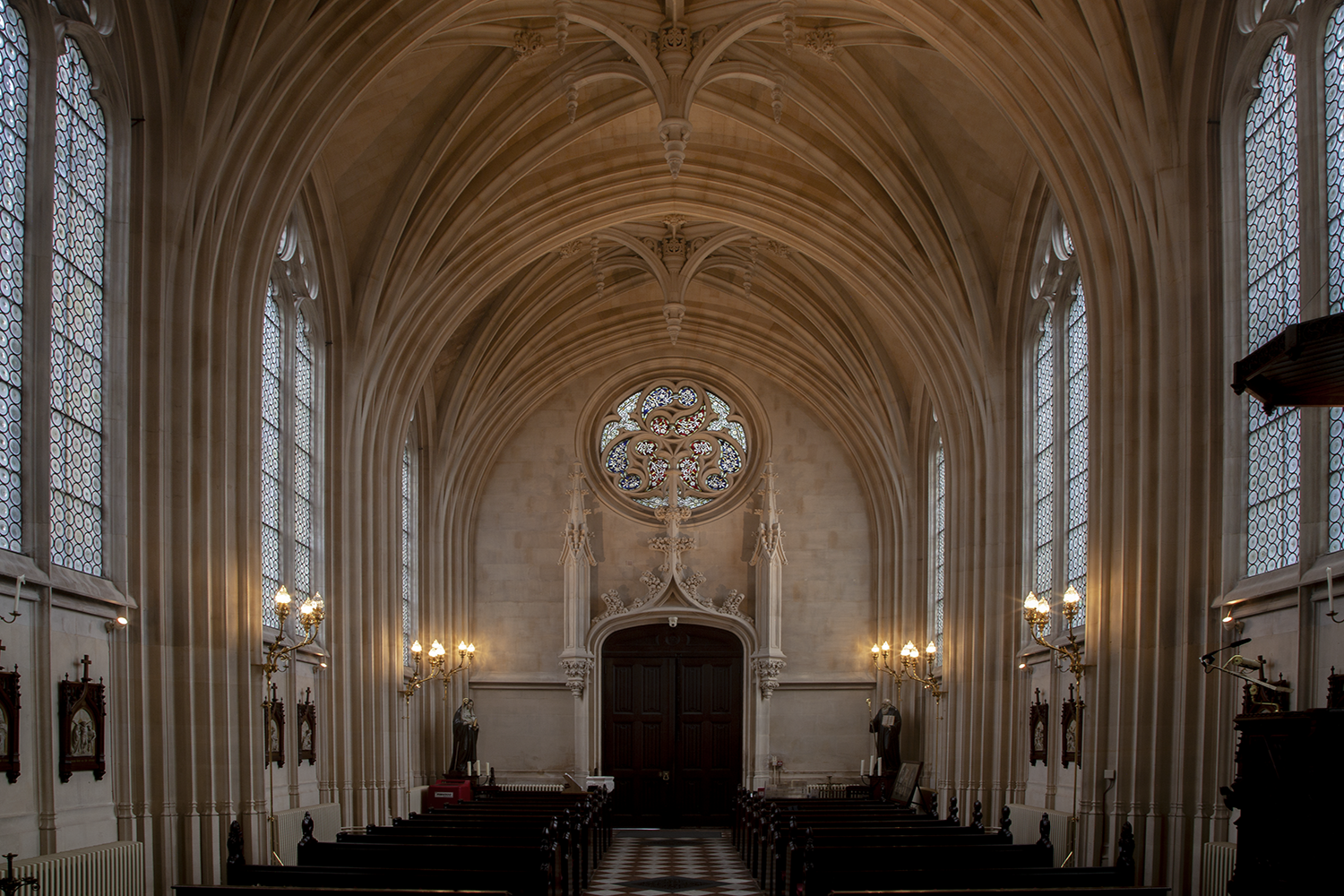 Interior of St Michaels Abbey Church