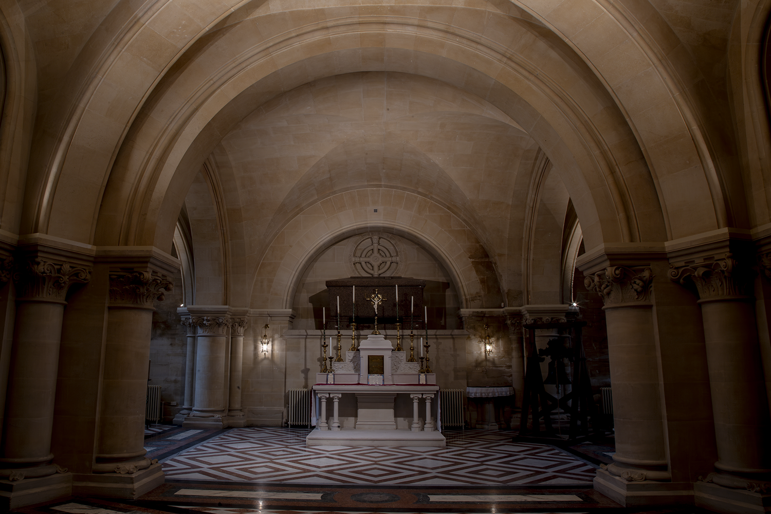 Interior of St Michaels Abbey Church