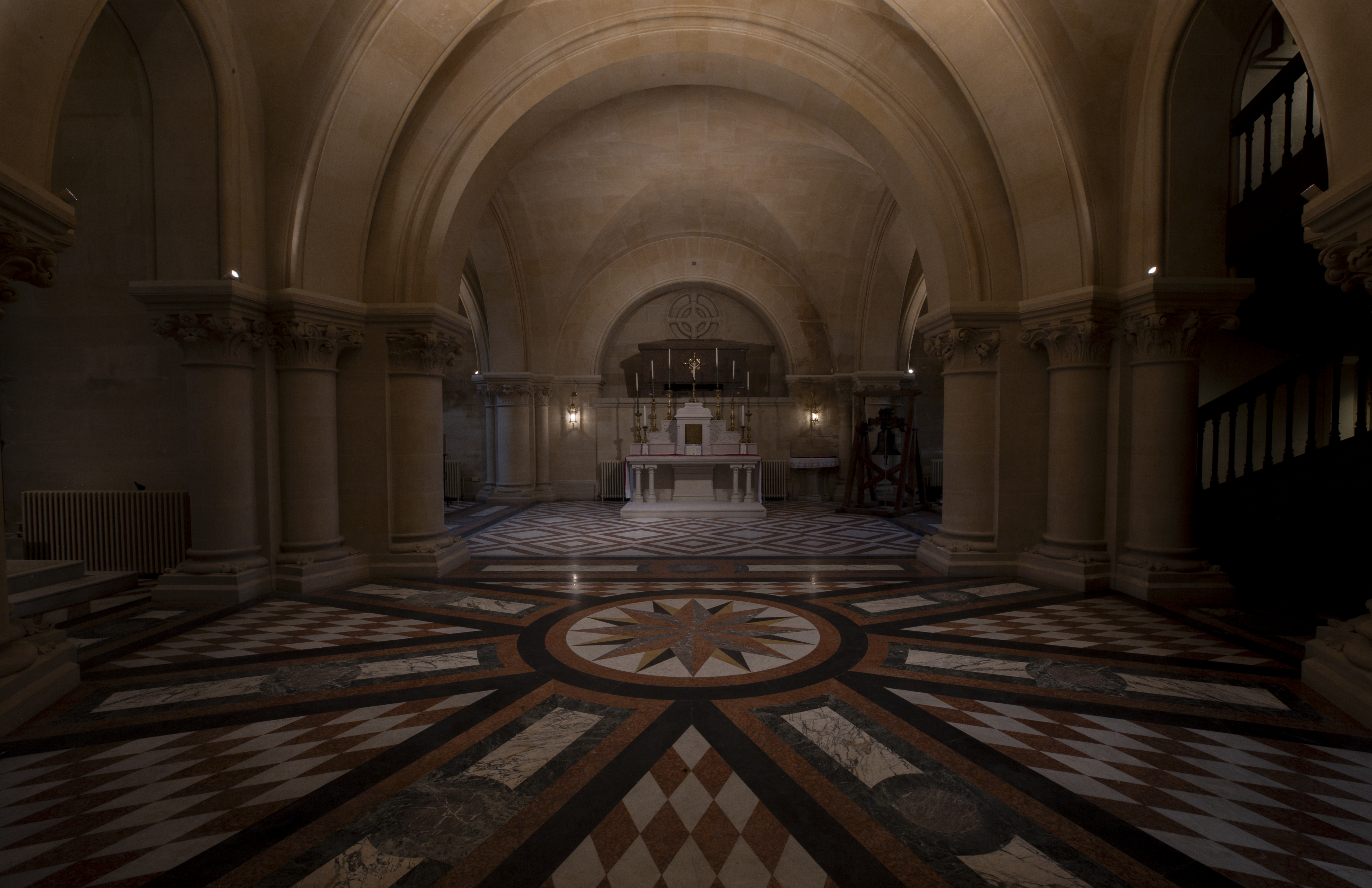 Interior of St Michaels Abbey Church