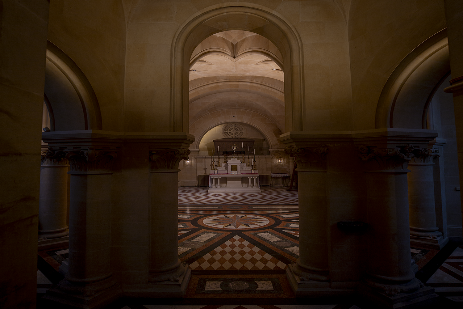 Interior of St Michaels Abbey Church